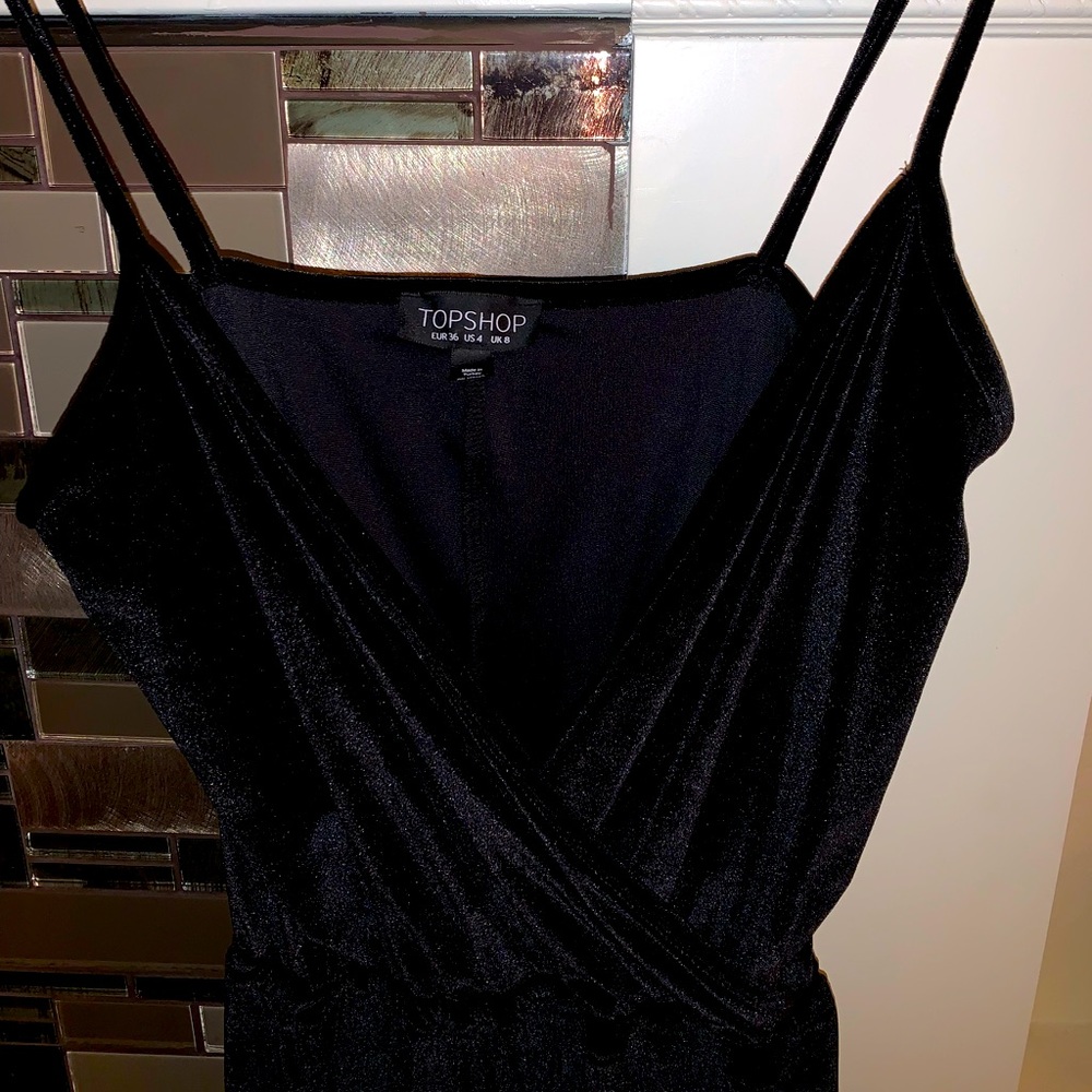 Velvet Pants Jumpsuit